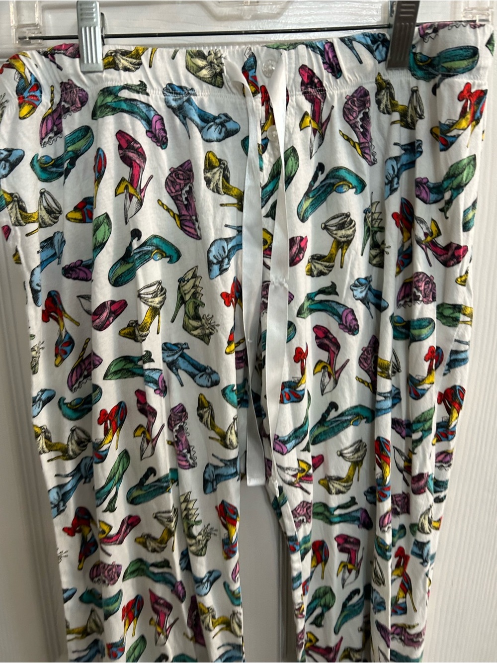 Disney Parks women’s size medium princess heels shoes theme lounge pj pants - Picture 3 of 9